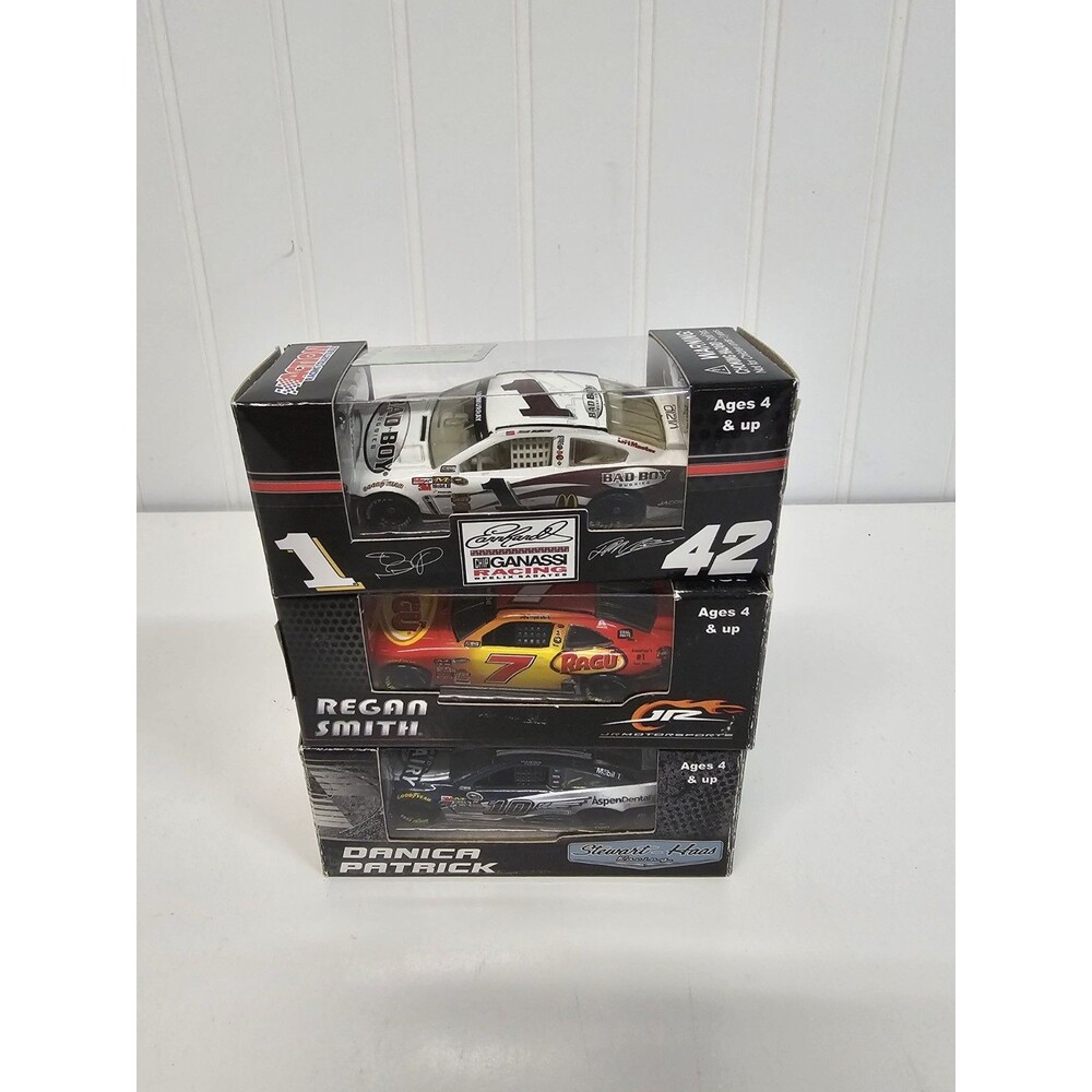 Action Racing Collectables 1/64 Danica Patrick, Regan Smith, & Jamie McMurray